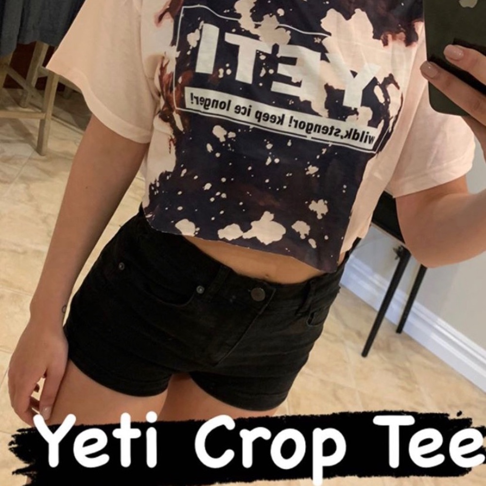 Yeti crop top